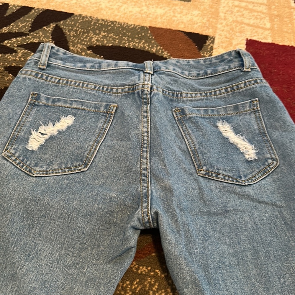 Blue Ripped Jeans - Picture 5 of 12